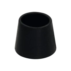 Embout Rond Enveloppants Caoutchouc Noir Diamètre Tube 16 Mm PRODIF-SOMEC E4816