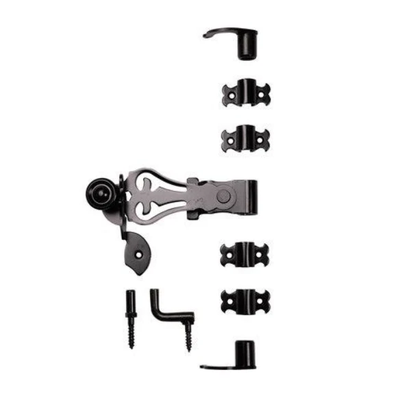 Sachet D’accessoires Provence Pour Espagnolette – Torbel - Noir 2 Sachet D’accessoires Provence Pour Espagnolette – Torbel - Noir - Image 2