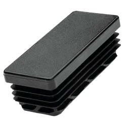 Embout Rectangulaire Entrant Noir Øext.35x20 Mm : PRODIF-SOMEC E4335