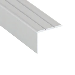 Nez De Marche Percé équerre 25 X 20 Mm Matière Alu Incolore Longueur 3 M Romus 15103