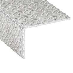 Nez De Marche Larmé Percé Alu Brut 55 X 35 Mm Longueur 2.50 M Romus 1544