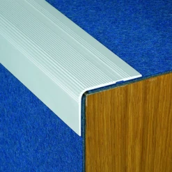 Nez De Marche Maxi Strié Percé Alu Incolore 60 X 44 Mm Longueur 3 Mètres Romus 15553