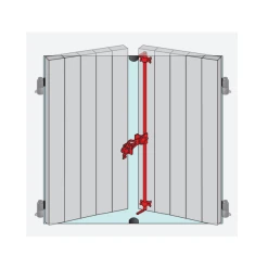 Tringle D’espagnolette Ronde Torbel En Inox 316 L Longueur 2500 Mm