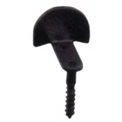 Dardenne Coudée à Visser Noire Laqué 68 Mm X 39 Mm Vis Torbel 0710574