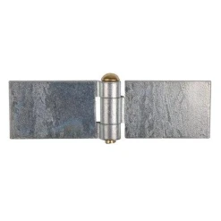 Clemenson Industrie Charnière à Souder Acier 3 Nœuds Pour Porte En Métal - 12 X 45 X 60 Mm -Boutique du manoir 3noeud