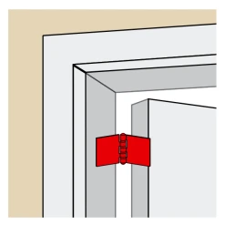 Clemenson Industrie Charnière à Souder Acier 5 Nœuds Pour Porte En Métal - 12 X 60 X 60 Mm -Boutique du manoir 5noeuds2 1