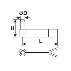 Gond à Sceller 2 Lames Pour Volet Diamètre 16 Mm Torbel 6139234