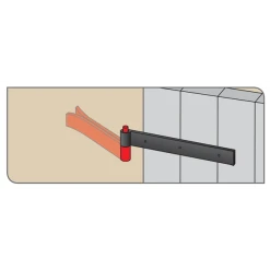 Gond à Sceller 2 Lames Pour Volet Diamètre 16 Mm Torbel 6139234 -Boutique du manoir 6139234 3 1