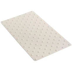 Dalle Podotactile Intérieur Tactidal En Caoutchouc 420 X 800 Mm Blanc : Romus 4250
