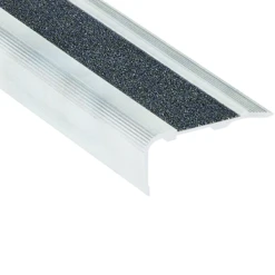 Bord Sifflet Aluminium Incolore Avec Bande Antidérapante Noire 36 Mm Longueur 3.00 M : Romus 1390