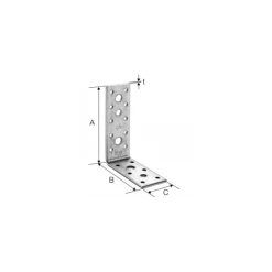 Simpson Strong-Tie Équerre De Fixation Renforcée Simpson AG40312-R - 119 X 91 X 40 Mm 9 Simpson Strong-Tie Équerre De Fixation Renforcée Simpson AG40312-R - 119 X 91 X 40 Mm -Boutique du manoir ag eudim jpg