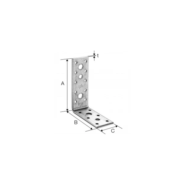 Simpson Strong-Tie Équerre De Fixation Renforcée Simpson AG40312-R - 119 X 91 X 40 Mm 4 Simpson Strong-Tie Équerre De Fixation Renforcée Simpson AG40312-R - 119 X 91 X 40 Mm - Image 4