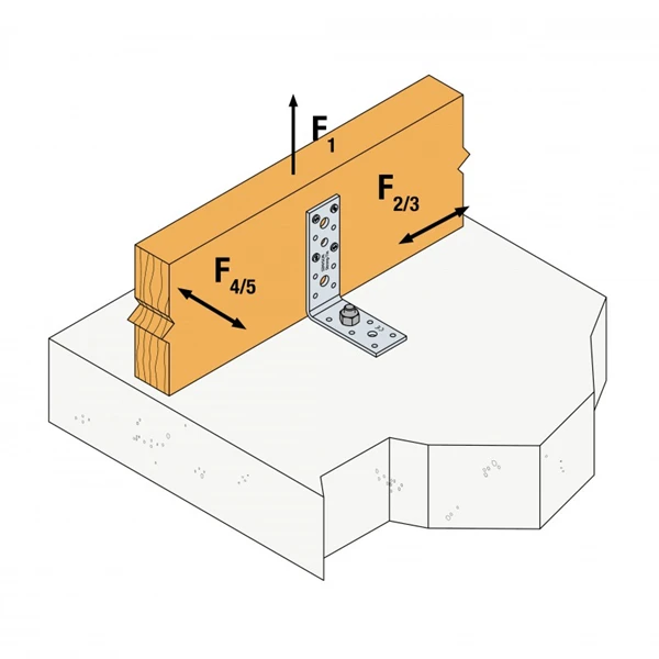 Simpson Strong-Tie Équerre De Fixation Renforcée Simpson AG40312-R - 119 X 91 X 40 Mm 5 Simpson Strong-Tie Équerre De Fixation Renforcée Simpson AG40312-R - 119 X 91 X 40 Mm - Image 5