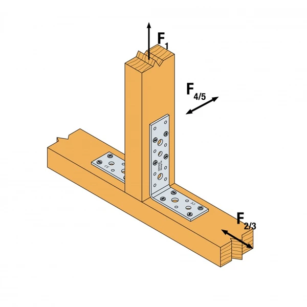 Simpson Strong-Tie Équerre De Fixation Renforcée Simpson AG40312-R - 119 X 91 X 40 Mm 2 Simpson Strong-Tie Équerre De Fixation Renforcée Simpson AG40312-R - 119 X 91 X 40 Mm - Image 2