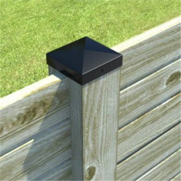 Simpson Strong-Tie Chapeau En Pyramide Pour Poteau En Bois De Section 70 X 70 Mm - Finition Noire 2 Simpson Strong-Tie Chapeau En Pyramide Pour Poteau En Bois De Section 70 X 70 Mm - Finition Noire - Image 2