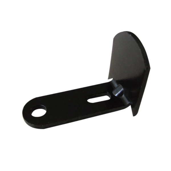 I.N.G. Fixations Battement Long Coudé Espagnolette Volet Hauteur 35 Mm Acier Noir X2 2 I.N.G. Fixations Battement Long Coudé Espagnolette Volet Hauteur 35 Mm Acier Noir X2 - Image 2