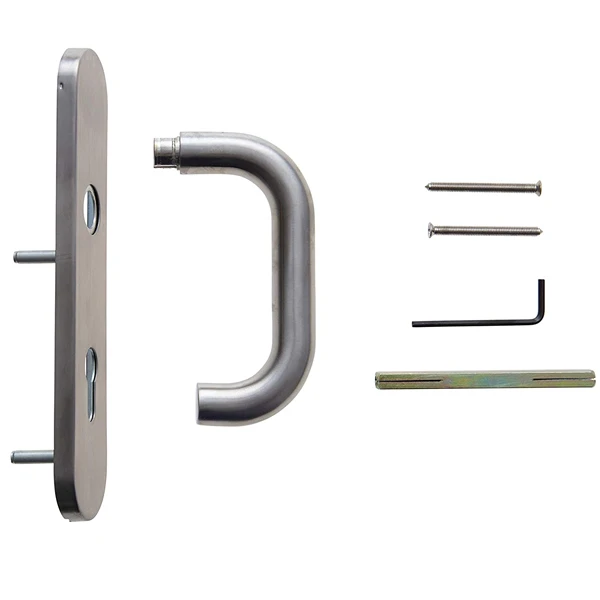 Béquille Avec Entrée Clé Tesa Sena Pour Serrure Série CF60 - En Inox 2 Béquille Avec Entrée Clé Tesa Sena Pour Serrure Série CF60 - En Inox – Image 2