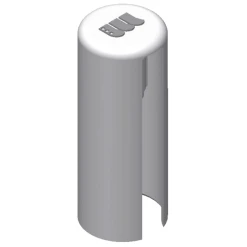 Bouchon Cache Paumelle Universelle Monin - Métallisé Inox Satiné