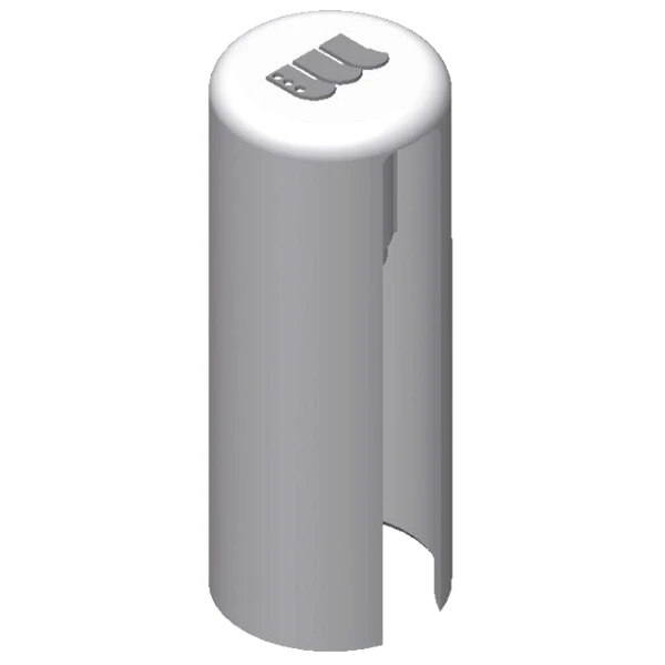 Bouchon Cache Paumelle Universelle Monin - Métallisé Inox Satiné 1 Bouchon Cache Paumelle Universelle Monin - Métallisé Inox Satiné