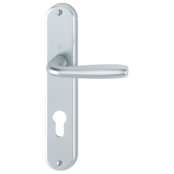 Poignée De Porte Clé En I SAN DIEGO Hoppe Alu Finition Argent 3538050