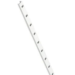 Crémaillère à Encastrer Monin - Aluminium Laqué Blanc