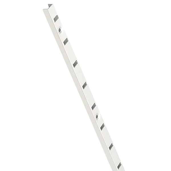 Crémaillère à Visser Monin - Aluminium Laqué Blanc 1 Crémaillère à Visser Monin - Aluminium Laqué Blanc