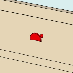 Dardenne Coudée à Visser Torbel Acier Zingué Diamètre 7 Mm -Boutique du manoir dar2