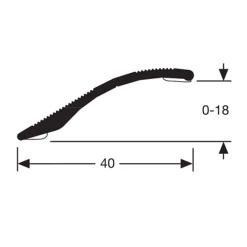 Romus Seuil Percé Multi-niveaux 2,7 Mètres En Alu Incolore 5 Romus Seuil Percé Multi-niveaux 2,7 Mètres En Alu Incolore -Boutique du manoir dimensions 1