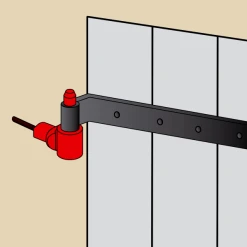 Gond Polygond Avec Circlips Et Entretoise Torbel Noir Pour Gond Ø 14 Mm 5 Gond Polygond Avec Circlips Et Entretoise Torbel Noir Pour Gond Ø 14 Mm -Boutique du manoir ent3 1