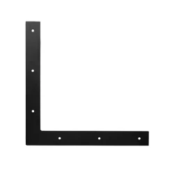 Équerre D'assemblage Fenêtre CQFD 250 X 250mm épaisseur 2mm Acier Noir