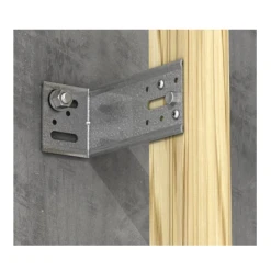 Simpson Strong-Tie Équerre De Bardage EBC Isolation Thermique 118x65x53mm Acier Galvanisé -Boutique du manoir equerre de bardage ebc pour isolation thermique exterieure 148 x 53 x 64 mm acier galvanise installation 2