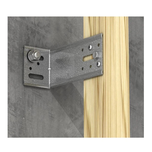 Simpson Strong-Tie Équerre Bardage EBC Isolation Thermique 148x53x64 Mm Acier Galvanisé 2 Simpson Strong-Tie Équerre Bardage EBC Isolation Thermique 148x53x64 Mm Acier Galvanisé - Image 2