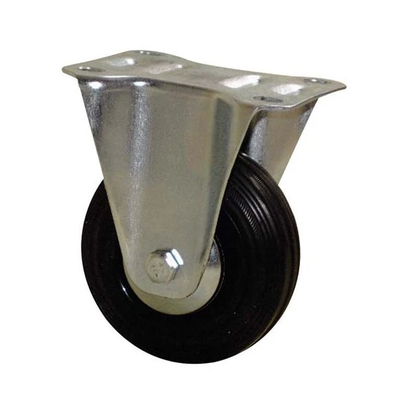 Roulette Platine Fixe Caoutchouc Noir Ø 125 Mm : 23356 PRODIF-SOMEC 023356 1 Roulette Platine Fixe Caoutchouc Noir Ø 125 Mm : 23356 PRODIF-SOMEC 023356