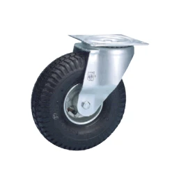 Prodif-Somec Roulette Pneumatique à Platine Pivotante - 200 Mm - Capacité 75 Kg