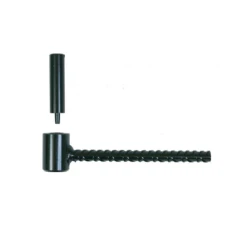 I.N.G. Fixations Gond Vis Volet Battant Parpaing Ø 14 Mm X 130 Mm Acier Noir Sachet De 2