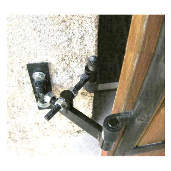 I.N.G. Fixations Corps Gond Déporté Isolation Extérieure 60-160 Mm Ø14mm Acier Noir 1 I.N.G. Fixations Corps Gond Déporté Isolation Extérieure 60-160 Mm Ø14mm Acier Noir