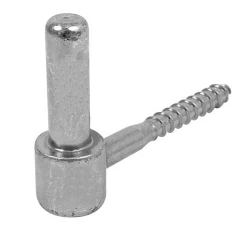 Gond à Visser Torbel En Acier Zingué Blanc Gond 14 Mm Longueur 84 Mm -Boutique du manoir gond3 1