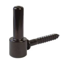 Gond à Vis Bois Torbel En Acier Zingué Noir Diamètre 16 Mm X 84 Mm -Boutique du manoir gond3