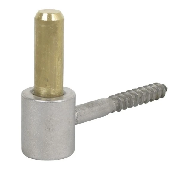Gond à Vis Bois Torbel Inox Et Laiton Diamètre 14 Mm Longueur 80 Mm 1 Gond à Vis Bois Torbel Inox Et Laiton Diamètre 14 Mm Longueur 80 Mm