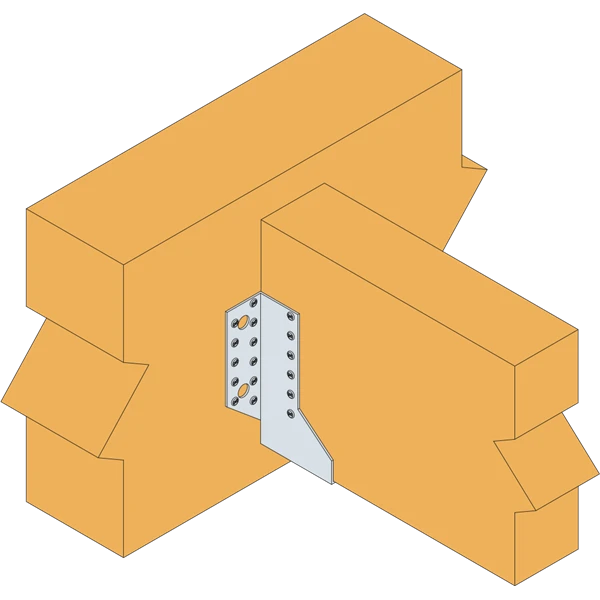 Simpson Strong-Tie Sabot à Ailes Extérieures SAEL - Largeur 120 Mm - Hauteur 440 Mm - Épaisseur 2 Mm 4 Simpson Strong-Tie Sabot à Ailes Extérieures SAEL - Largeur 120 Mm - Hauteur 440 Mm - Épaisseur 2 Mm - Image 4