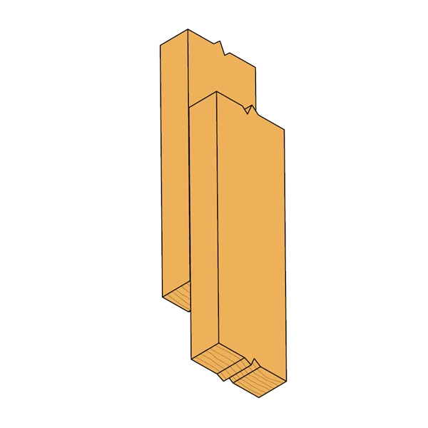 Simpson Strong-Tie Connecteur Invisible Pour Montants D'ossatures Bois ICST - Acier Galvanisé - épaisseur 2 Mm 3 Simpson Strong-Tie Connecteur Invisible Pour Montants D'ossatures Bois ICST - Acier Galvanisé - épaisseur 2 Mm - Image 3