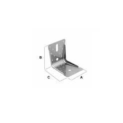 Équerre Renforcée ABR Simpson Strong-Tie ABR100 -Boutique du manoir imageproduct310407 1