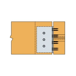 Simpson Strong-Tie Étrier En âme Aluminium Simpson BTALU1200 Simpson-Strong-Tie -Boutique du manoir imageproduct348366 3