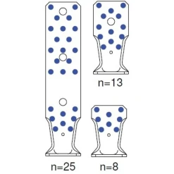 Équerre Renforcée AKR Pour Ossature Bois Simpson Strong-Tie AKR135X3L -Boutique du manoir imageproduct354714 2