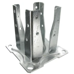 Simpson Strong-Tie Pied De Poteau Carré Sur Platine à Boulonner AG527P Simpson-Strong-Tie