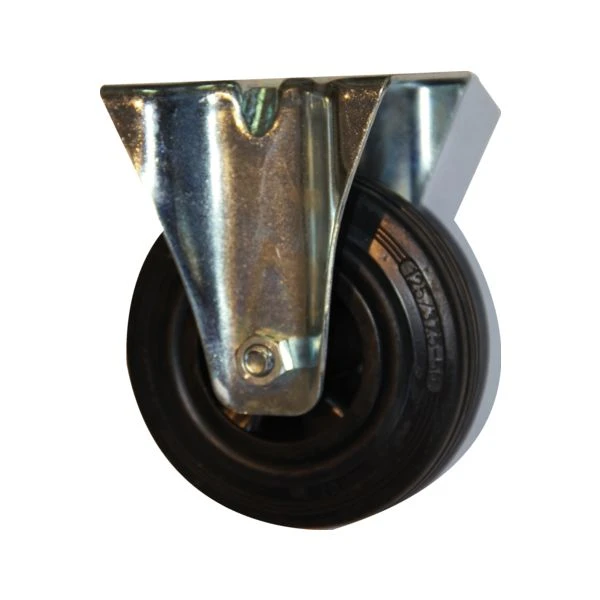 Roulette Standard Fixe Caoutchouc Noir 160 Mm PRODIF-SOMEC 023266 1 Roulette Standard Fixe Caoutchouc Noir 160 Mm PRODIF-SOMEC 023266