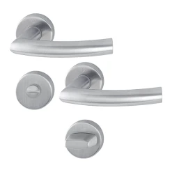 Ensemble Poignées Sur Rosace à Condamnation - Trondheim Hoppe