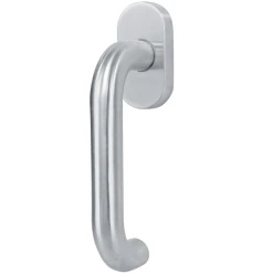 PoignĂ©e De FenĂȘtre Ă BĂ©quille Vachette Linox 492 Inox Sur Bloc Platine