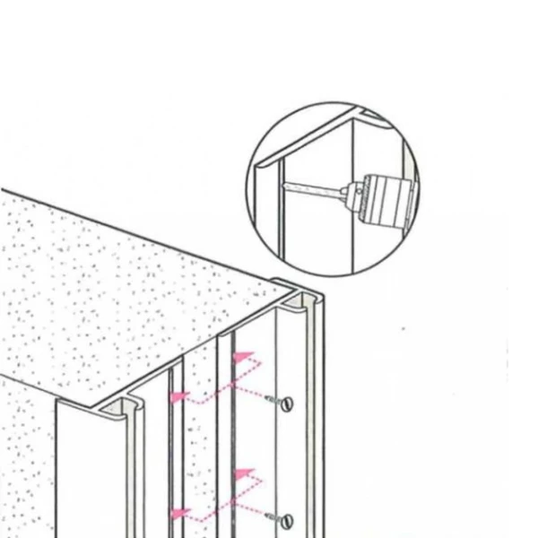 Ets Jean Jourjon Joint Isolation Coupe-feu Porte Va-et-vient 46-54 Mm 2.5 M Noir 4 Ets Jean Jourjon Joint Isolation Coupe-feu Porte Va-et-vient 46-54 Mm 2.5 M Noir - Image 4