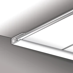 Profilé De Finition Pour Panneaux En PVC Blanc - épaisseur 3.5 Mm - Longueur 1 Mètre CQFD 2002-8204 -Boutique du manoir od6100 2